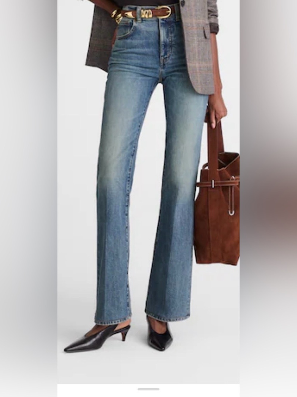 Madewell The Perfect Vintage Flare Jean Light Wash Size 28